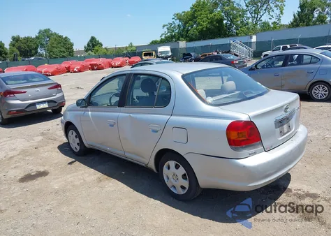 2003 Toyota Echo from USA, damaged, VIN JTDBT123135049213